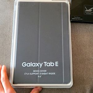 Tablet case and screen protector